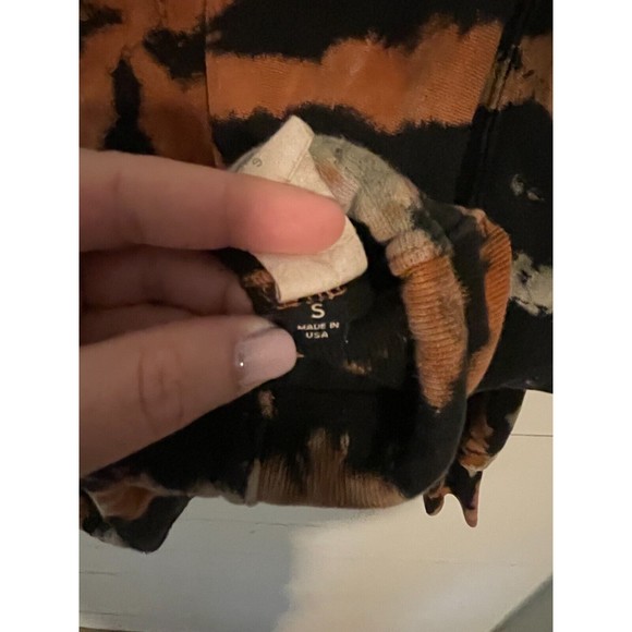 Emory Park Tie Dye Sweatshirt, Thick Knit Drawstring‎ Bottom, Size Small - Picture 3 of 5